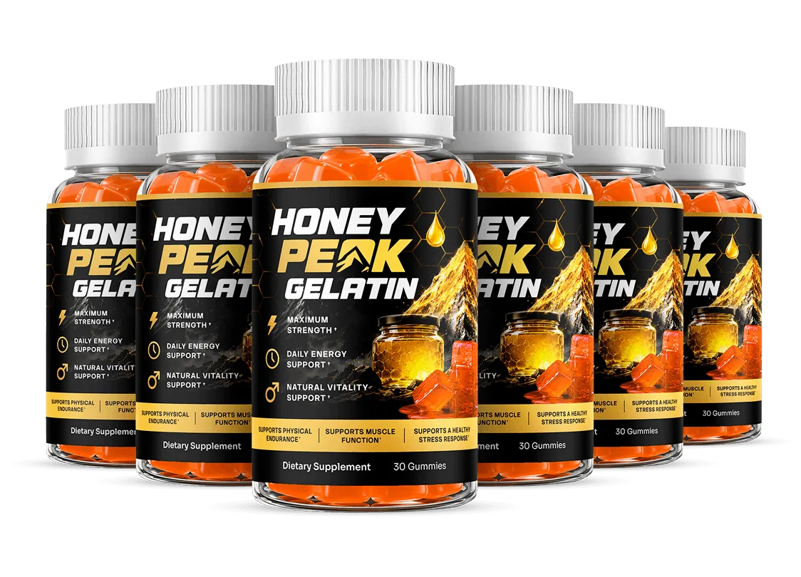 Honey Peak men's botanical wellness formula